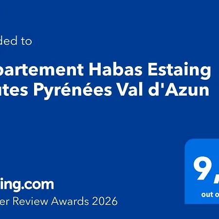 Habas Estaing Hautes Pyrenees Val D'azun Διαμέρισμα *